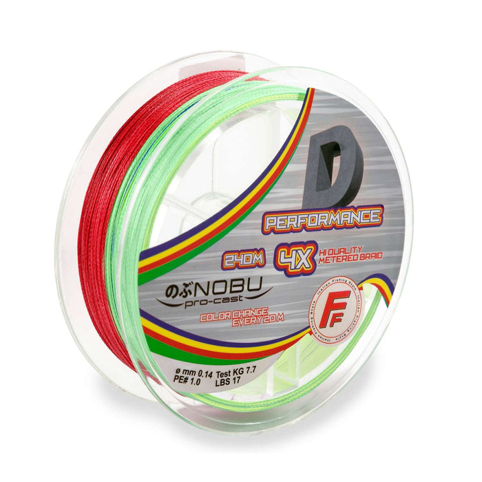 Angelschnur Nobu D-Performance 240m 0,10 Fishing Ferrari 3018510