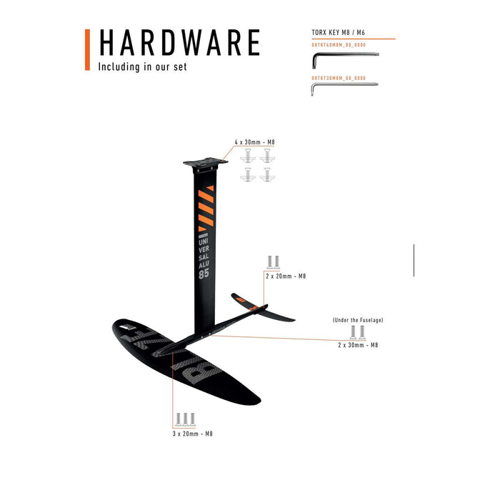Hydrofoil Set Blaze Lte Größe 1550 RRD 30BLAFSLTE_00_1550