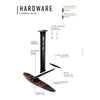 Hydrofoil Set Carbon Blaze Ltd Y30 Größe 1550 RRD 30BLCFSLTD_1550