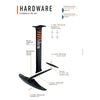 Hydrofoil Set Universal Mantaray Y30 Größe 1350 RRD 30UNMANSET_1350
