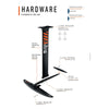 Hydrofoil Set Universal Thunder Y30 Größe 950 RRD 30UNTHUSET_950
