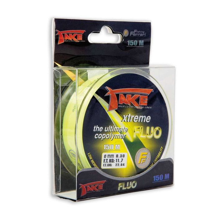Angel Schnur Take Xtreme Fluo 150m 0,250 Fishing Ferrari 3300025