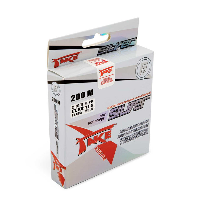 Angel Schnur Take Xtreme Silver 200m 0,220 Fishing Ferrari 3300322