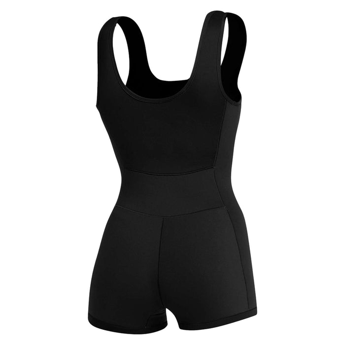 Shorty Neoprenanzug Lunar Damen Short Jane 2-2mm Schwarz M Mystic 35000_240213_900_M