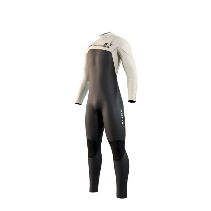 Vollständiger Neoprenanzug Motion Herren 3-2mm Front-Zip Schwarz-Sand MS Mystic 35000_250009_902_MS