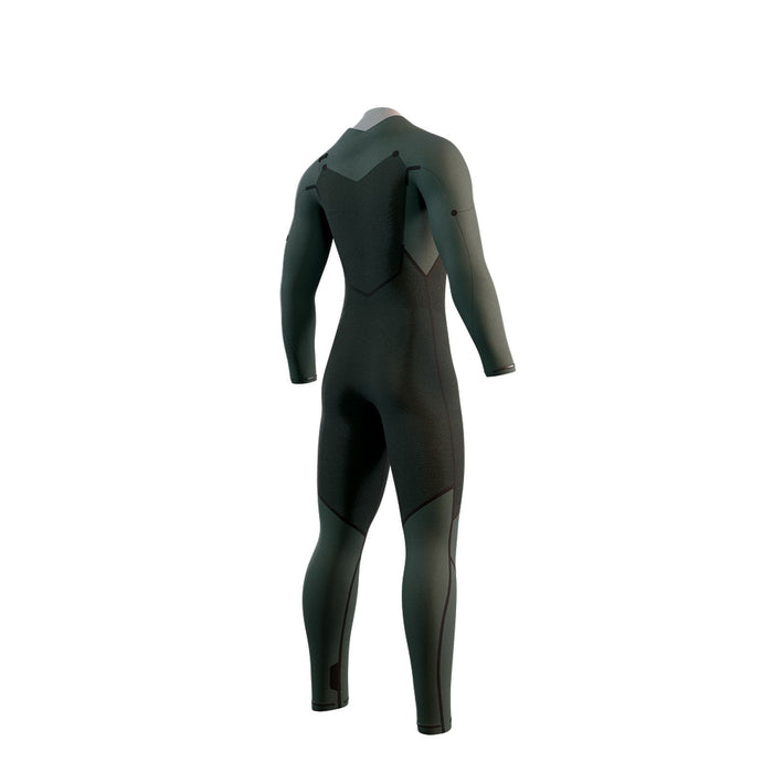 Vollständiger Neoprenanzug Motion Herren 3-2mm Front-Zip Schwarz-Sand S Mystic 35000_250009_902_S