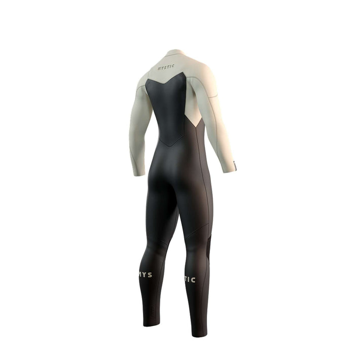 Vollständiger Neoprenanzug Motion Herren 3-2mm Front-Zip Schwarz-Sand XS Mystic 35000_250009_902_XS