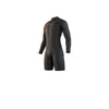 Kurze Neoprenanzug Motion Herren Langarm 3-2mm Front-Zip Schwarz M Mystic 35000_250013_900_M