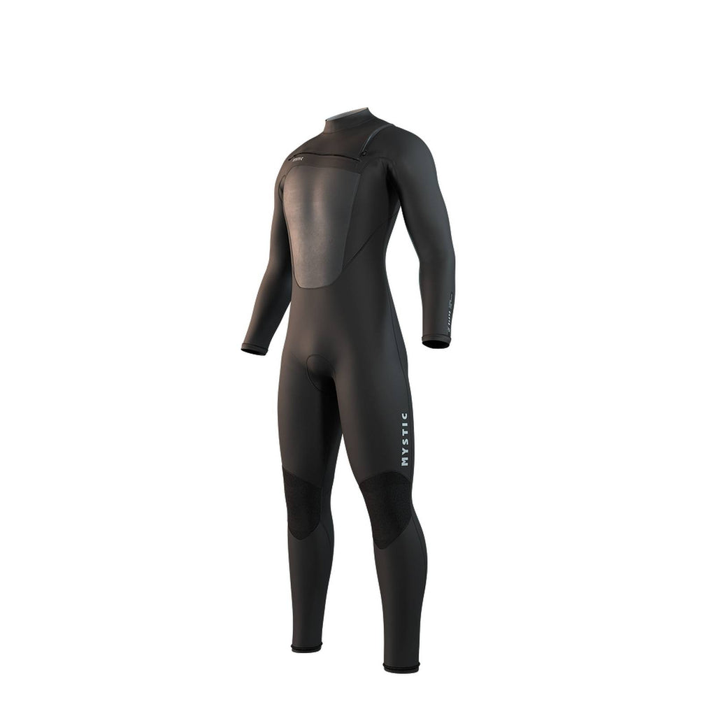 Langarm-Neoprenanzug Brand Man 3-2mm Front-Zip Flatlock Schwarz LS Mystic 35000_250030_900_LS
