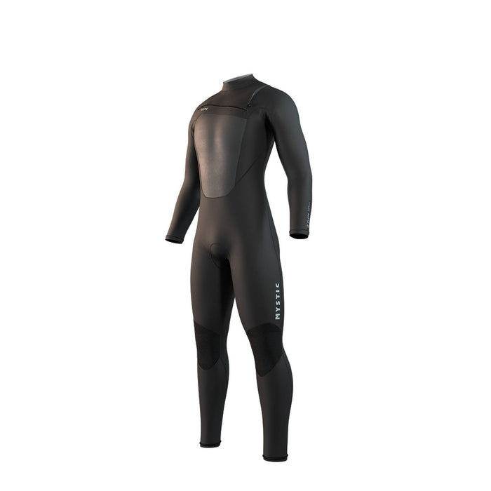 Langarm-Neoprenanzug Brand Man 3-2mm Front-Zip Flatlock Schwarz LT Mystic 35000_250030_900_LT