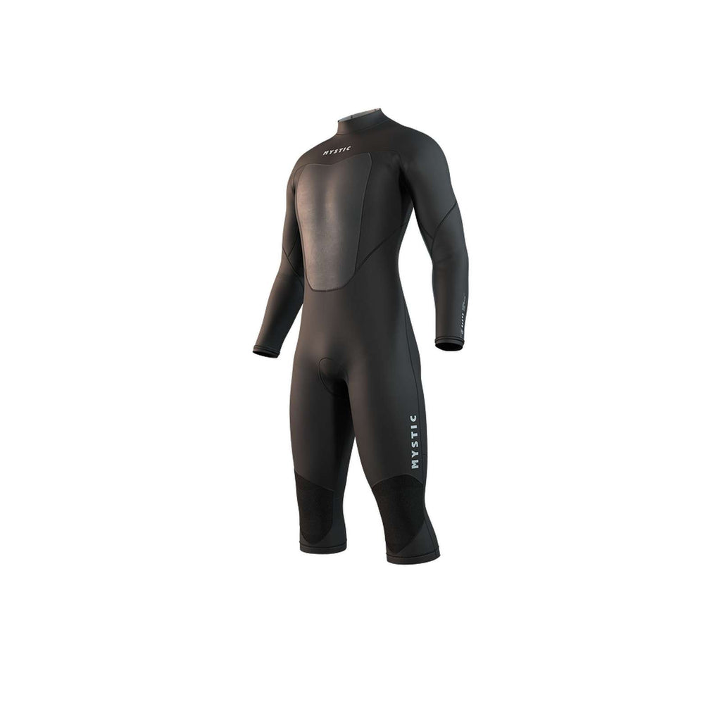 Kurzanzug Marke Mann Langarm 3-2mm Rückenreißverschluss Flachnaht Schwarz S Mystic 35000_250032_900_S