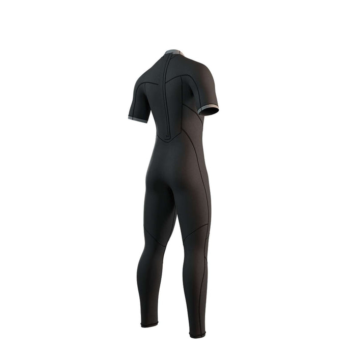 Vollanzug Marke Mann Kurzarm 3-2mm Rückenreißverschluss Flachnaht Schwarz MS Mystic 35000_250033_900_MS