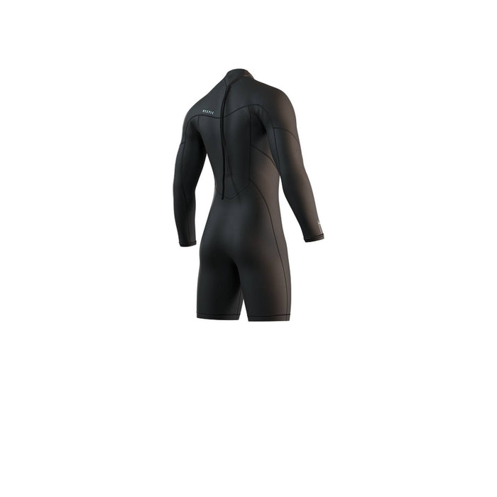 Kurzanzug Marke Mann Langarm 3-2mm Rückenreißverschluss Flachnaht Schwarz L Mystic 35000_250034_900_L