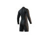 Kurzanzug Marke Mann Langarm 3-2mm Rückenreißverschluss Flachnaht Schwarz L Mystic 35000_250034_900_L