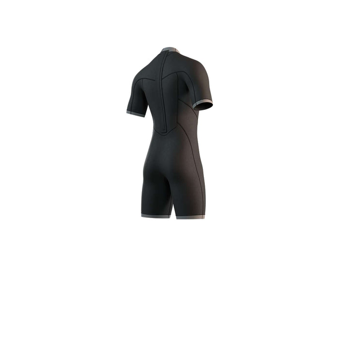 Kurzanzug Marke Mann 3-2mm Rückenreißverschluss Flachnaht Schwarz XXL Mystic 35000_250035_900_XXL
