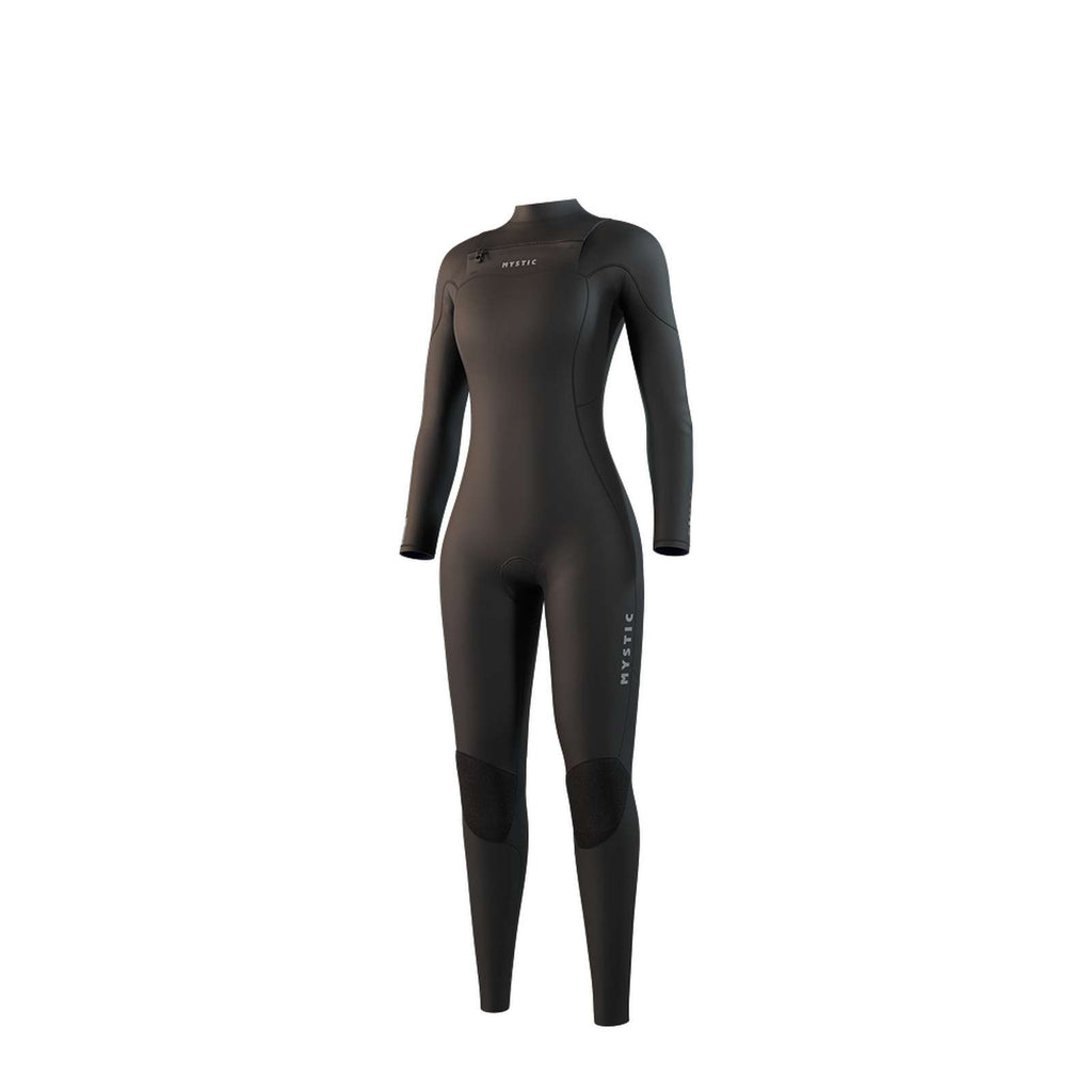 Vollanzug Star Damen 4-3mm Doppelte Vorderreißverschluss Schwarz L Mystic 35000_250051_900_L