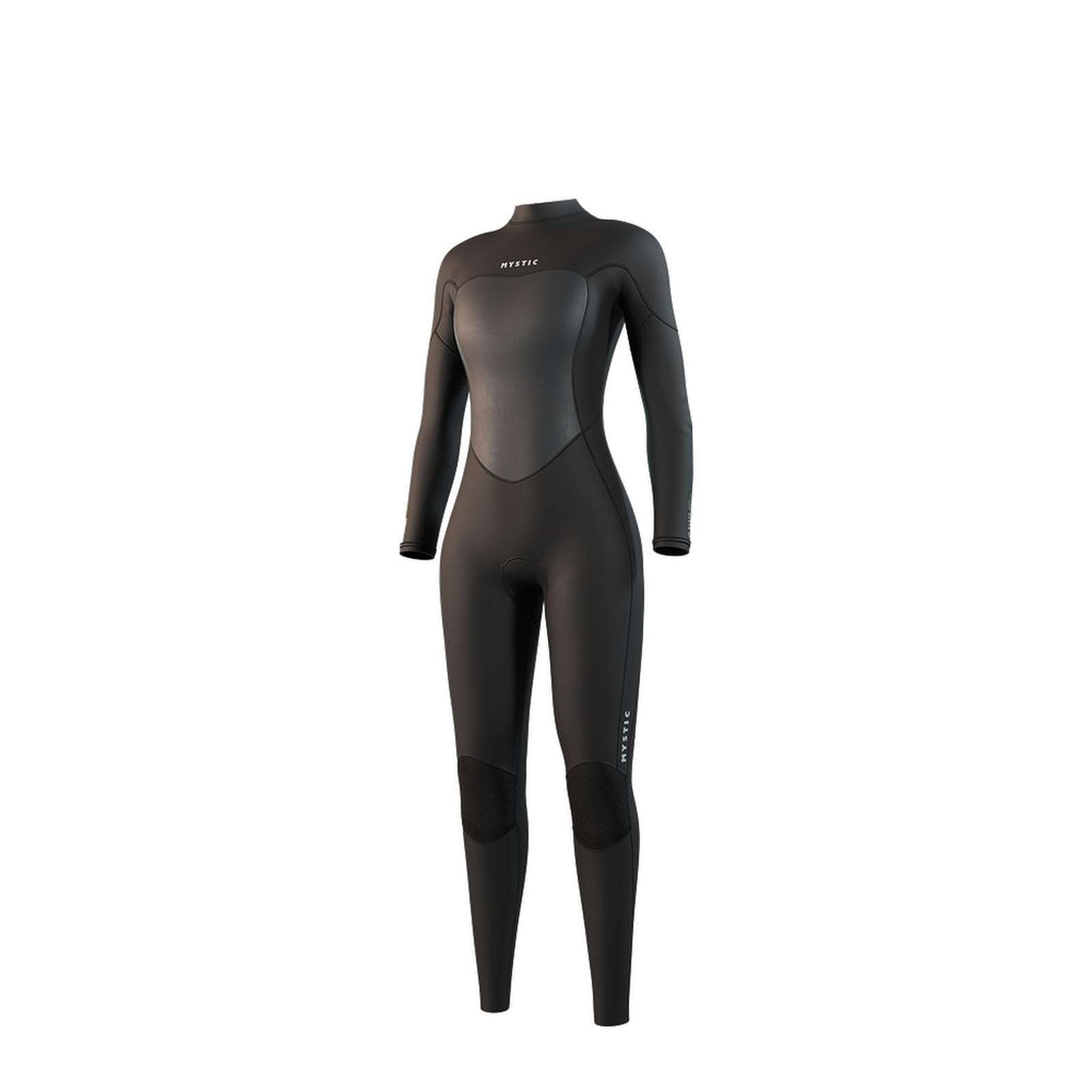 Vollanzüge Marke Damen 3-2mm Rückenreißverschluss Flatlock Schwarz XS Mystic 35000_250060_900_XS