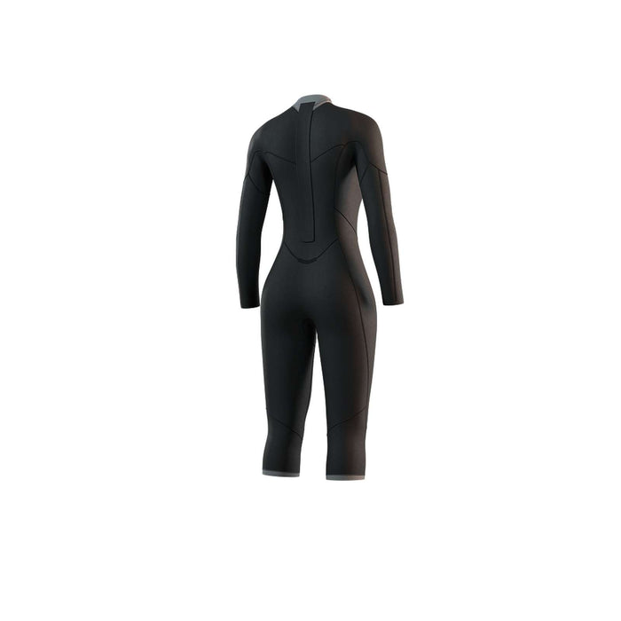 Kurzanzug Marke Frau Langarm 3-2mm Rücken-Reißverschluss Flachnaht Schwarz XL Mystic 35000_250061_900_XL