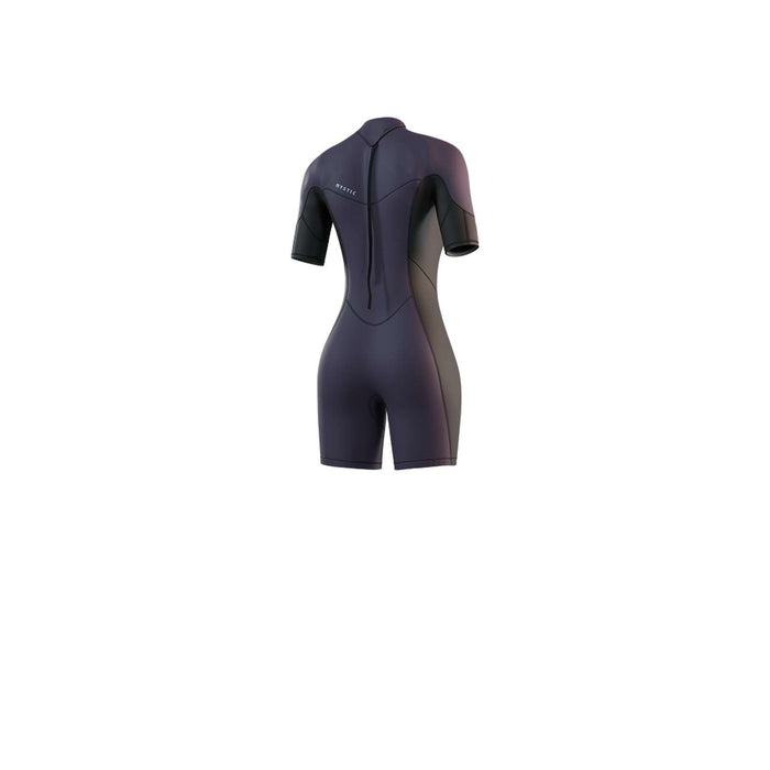 Kurzanzug Marke Frau 3-2mm Rücken-Reißverschluss Flachnaht Dunkel-Lila S Mystic 35000_250064_512_S