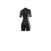 Kurzanzug Marke Frau 3-2mm Rücken-Reißverschluss Flachnaht Dunkel-Olive M Mystic 35000_250064_643_M