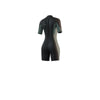 Kurzanzug Marke Frau 3-2mm Rücken-Reißverschluss Flachnaht Dunkel-Olive XS Mystic 35000_250064_643_XS