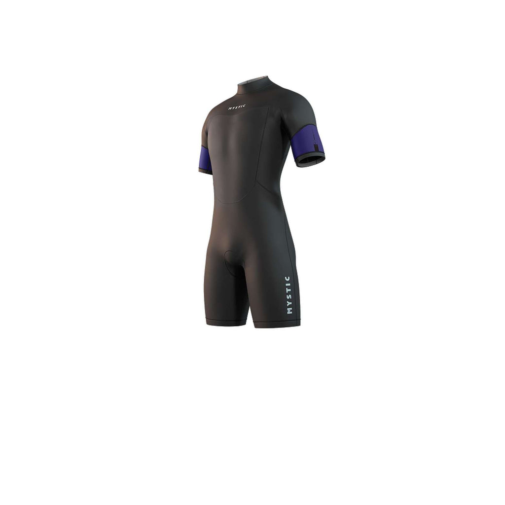 Shorty-Anzug Vermietung Unisex 3-2mm Rücken-RV Flatlock Rainbow XS Mystic 35000_250642_470_XS