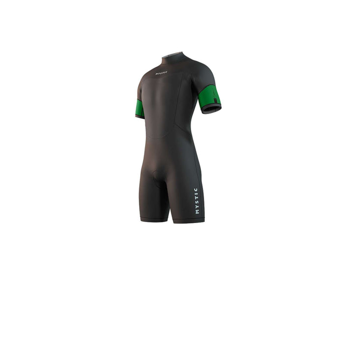 Shorty-Anzug Vermietung Unisex 3-2mm Rücken-RV Flatlock Rainbow XXS Mystic 35000_250642_470_XXS