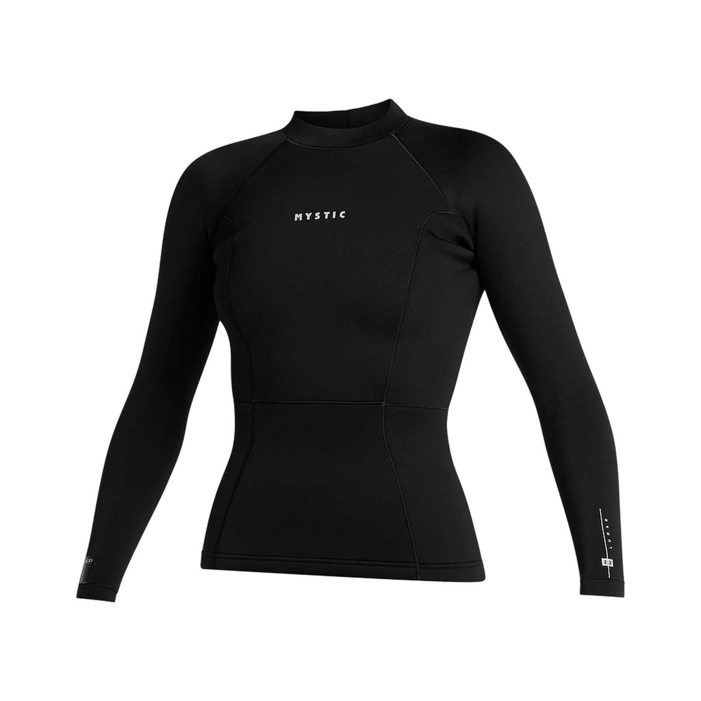 Top Neoprenanzug Lunar Damen L-S 2mm Schwarz XS Mystic 35001_240224_900_XS
