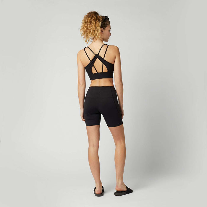 Performance Biker Shorts Terri Damen Schwarz L Mystic 35001_240241_900_L