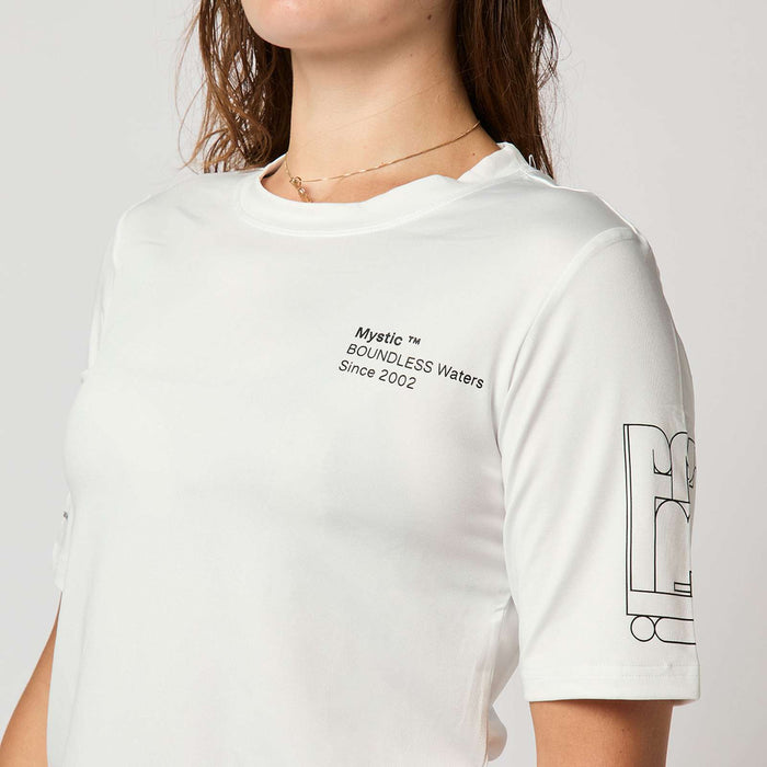 Rashwest Sphere Woman Short Sleeve White M Mystic 35001_250201_100_M