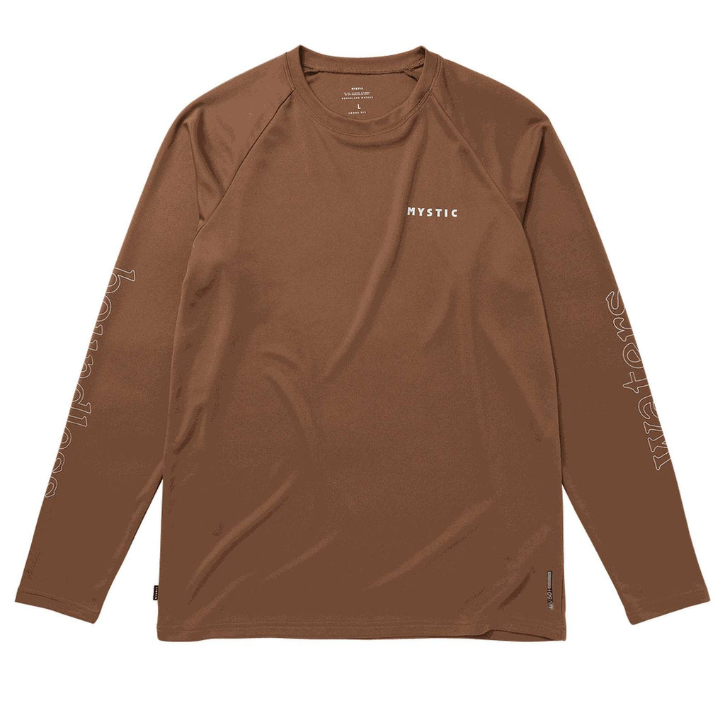 Loosefit Quickdry Shirt Tactic Herren Langarm Braun XL Mystic 35001_250220_700_XL
