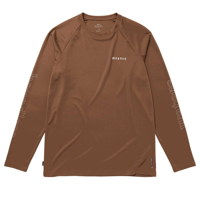 Loosefit Quickdry Shirt Tactic Herren Langarm Braun XL Mystic 35001_250220_700_XL
