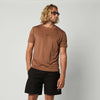 Loosefit Quickdry Shirt Tactic Herren Kurzarm Braun XXL Mystic 35001_250221_700_XXL