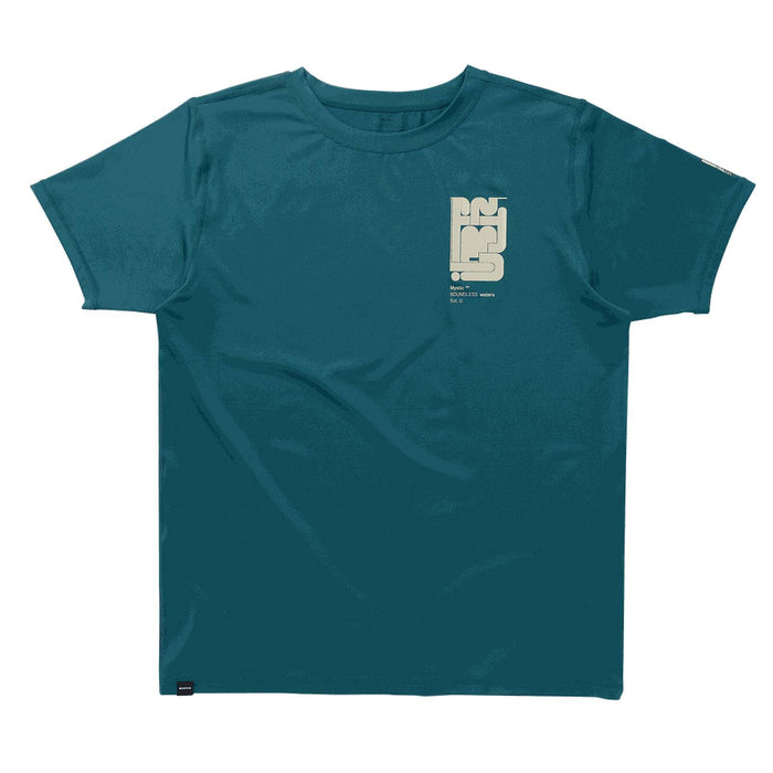 Rashvest Boarding Suit, Men's Short Sleeve, Turquoise, Size S, Mystic 35001_250761_695_S