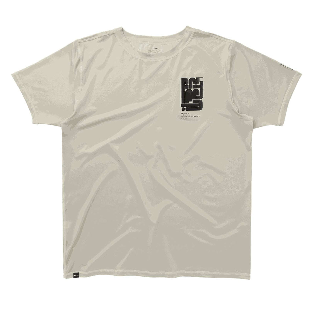 Rashguard Boarding Herren Kurzarm Sand XL Mystic 35001_250761_705_XL