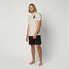 Rashguard Boarding Herren Kurzarm Sand XL Mystic 35001_250761_705_XL