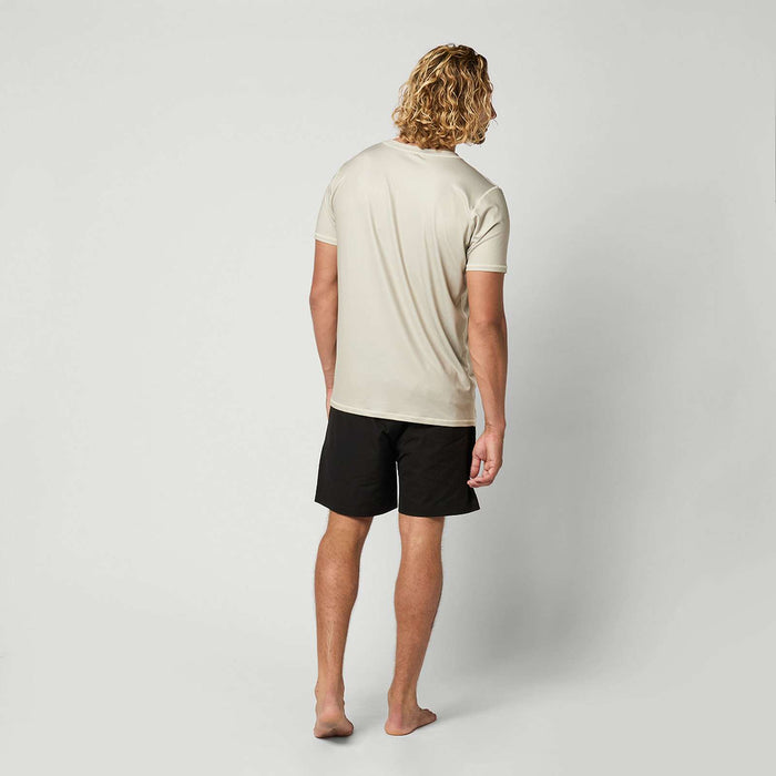 Rashguard Boarding Herren Kurzarm Sand XL Mystic 35001_250761_705_XL