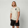 Rashguard Boarding Herren Kurzarm Sand XXL Mystic 35001_250761_705_XXL