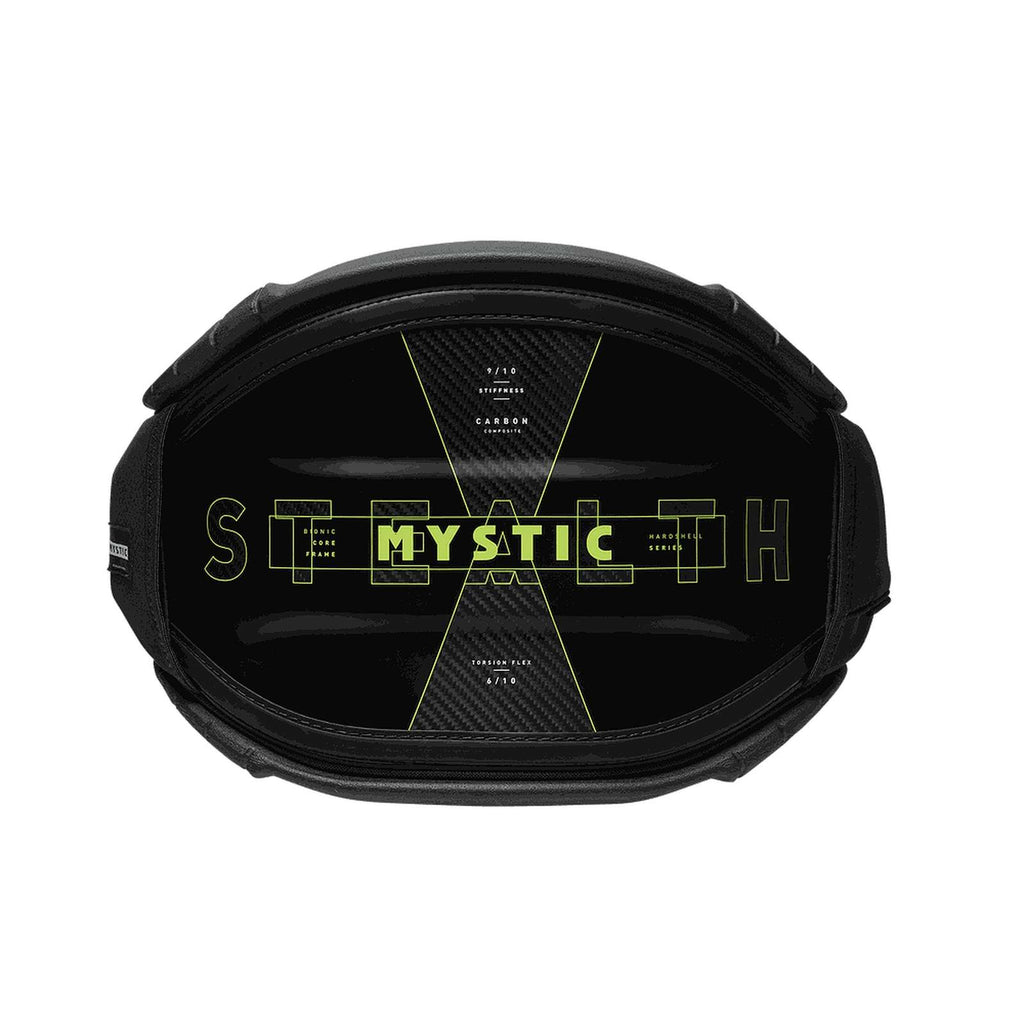 Hartschalen-Hüftgurt Stealth Mann Schwarz-Lime L Mystic 35003_250650_953_L