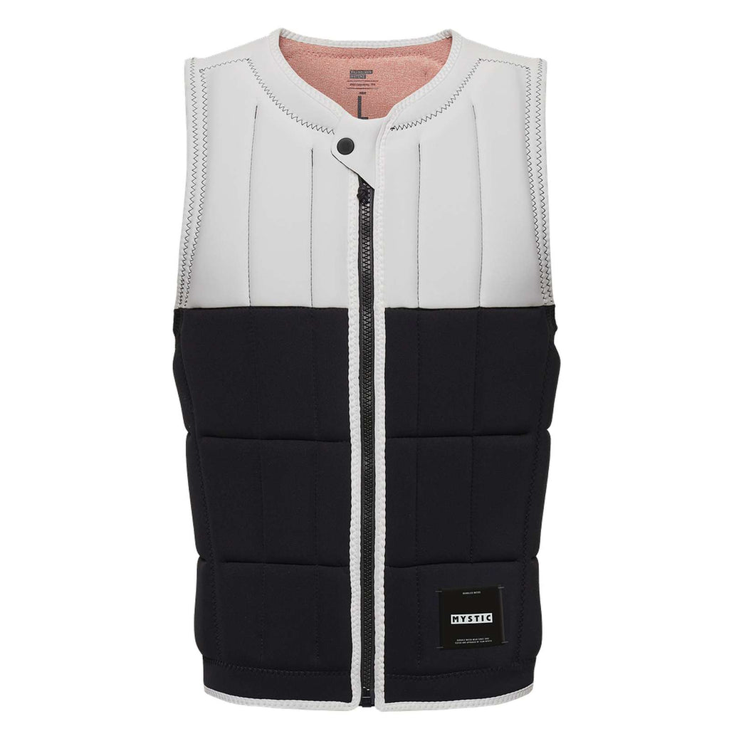 Wake Impact Weste Renegade Mann Front-Zip Schwarz-Weiß XS Mystic 35005_230228_950_XS