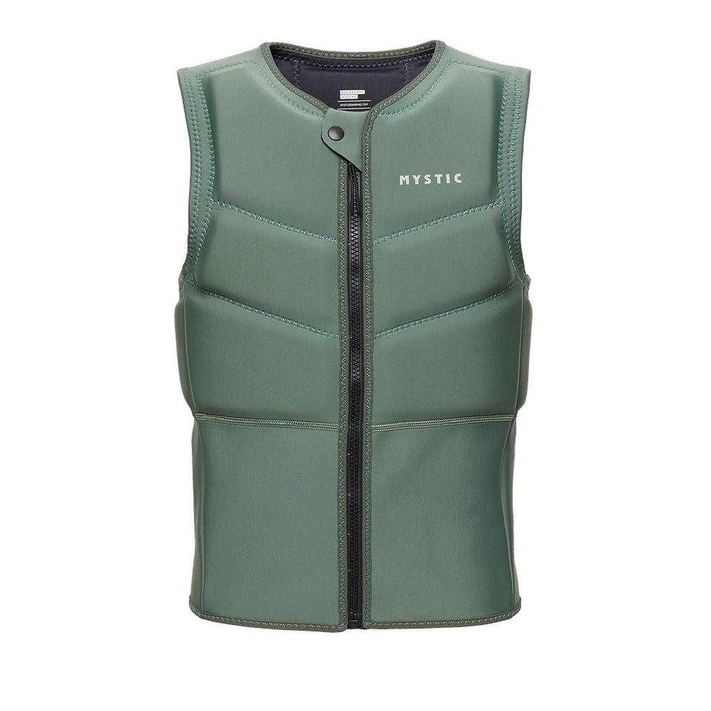 Kite Impact Vest Star Man Front-Zip Dunkel-Olive M Mystic 35005_230231_643_M