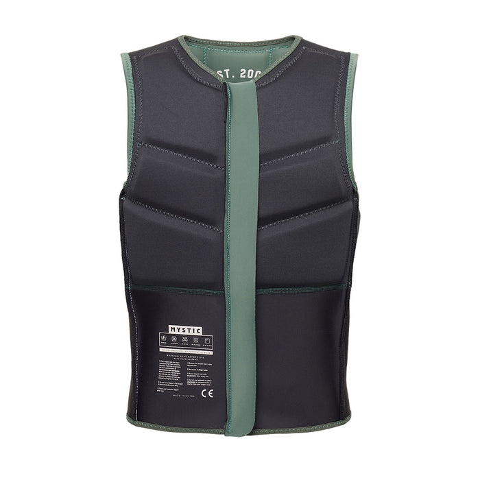 Kite Impact Vest Star Man Front-Zip Dunkel-Olive XXS Mystic 35005_230231_643_XXS