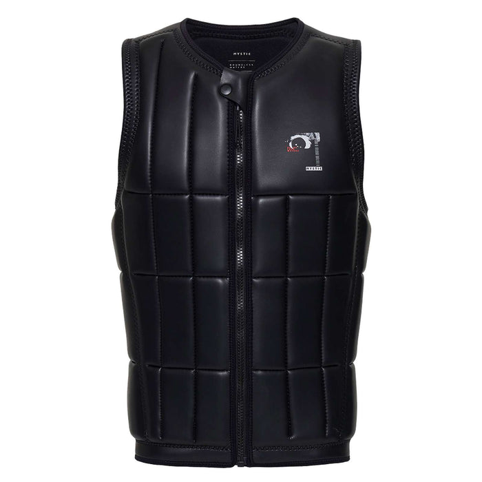 Wake Impact Vest Anarchy Man Front-Zip Schwarz XS Mystic 35005_240210_900_XS