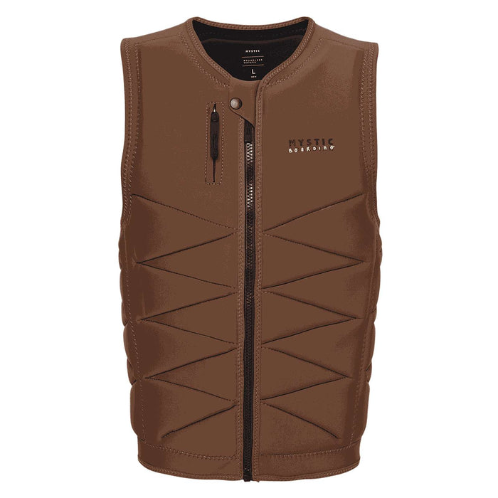 Wake Impact Weste Outlaw Mann Front-Zip Schnalle Braun XS Mystic 35005_240226_700_XS