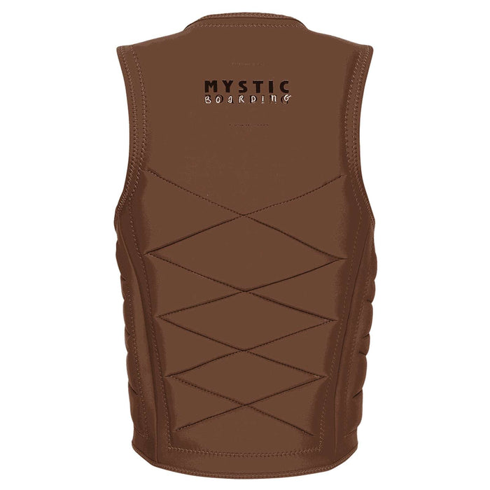 Wake Impact Weste Outlaw Mann Front-Zip Schnalle Braun XXL Mystic 35005_240226_700_XXL