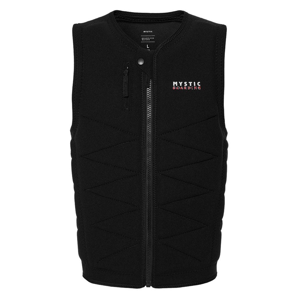 Wake Impact Vest Outlaw Man Front-Zip Schnalle Schwarz XXL Mystic 35005_240226_900_XXL