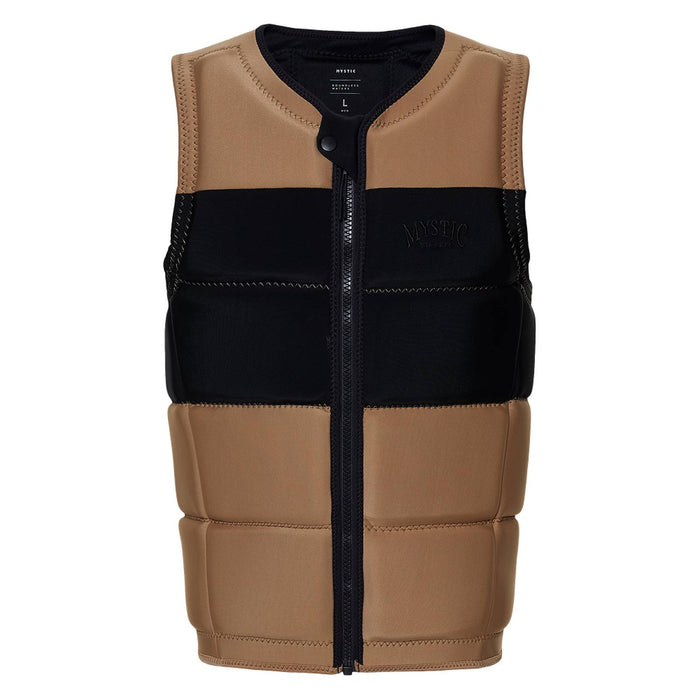 Wake Impact Vest Peacock Man Front-Zip Schieferbraun M Mystic 35005_240227_730_M