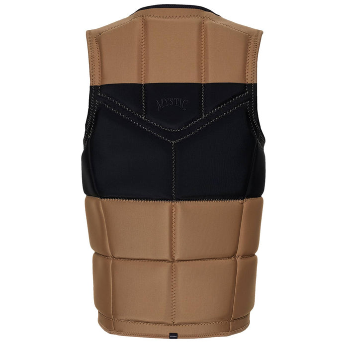 Wake Impact Vest Peacock Man Front-Zip Schieferbraun M Mystic 35005_240227_730_M