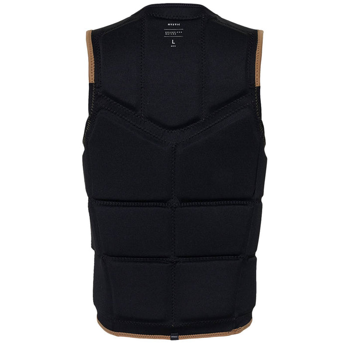Wake Impact Vest Peacock Man Front-Zip Schieferbraun M Mystic 35005_240227_730_M