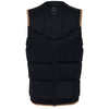 Wake Impact Vest Peacock Man Front-Zip Schieferbraun M Mystic 35005_240227_730_M